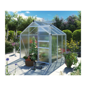 Serre jardin polycarbonate "Hortensia" - 3,65m²