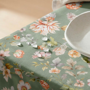 Nappe anti-taches ALIRA FÔRET - en 100 % coton