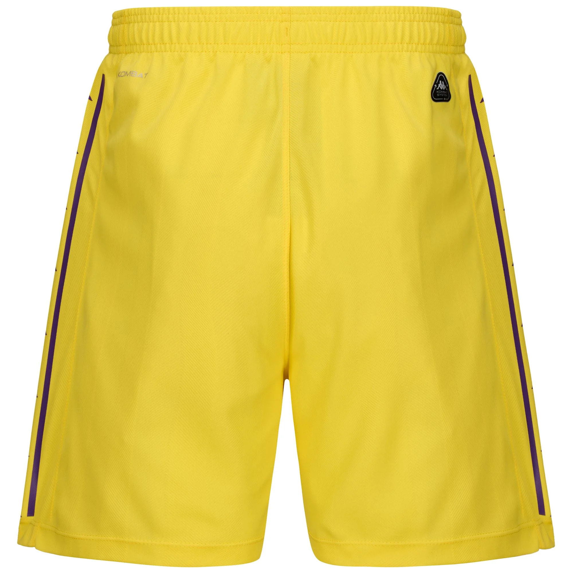Kappa - Pantaloni Corti Bambino Giallo - Kombat Ryder Fiorentina