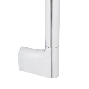 Set de douche rond - 4 fonctions - débit 11,28 l/min - garantie 5 ans - chrome (SATSS41)