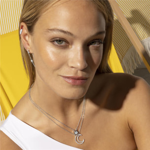 Pendientes Lux by Lux acabados plata