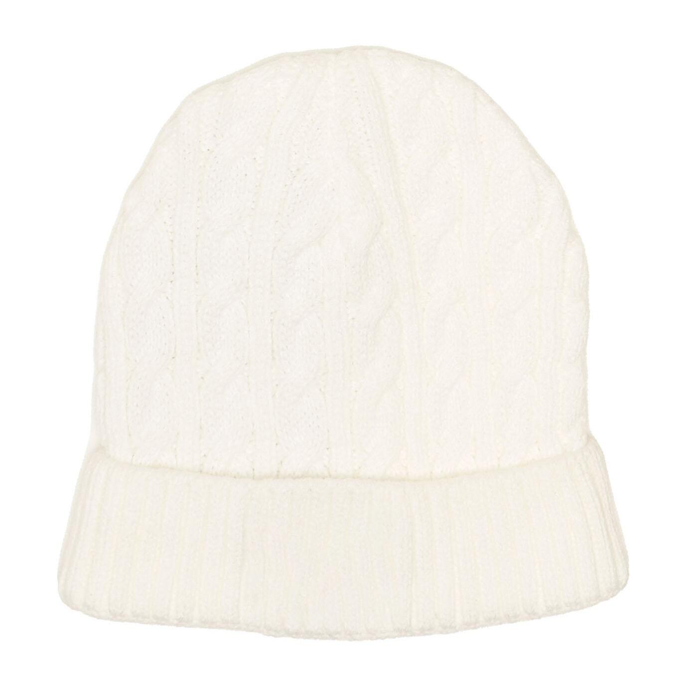 Gorro de mujer tricot trenzado "Basic"