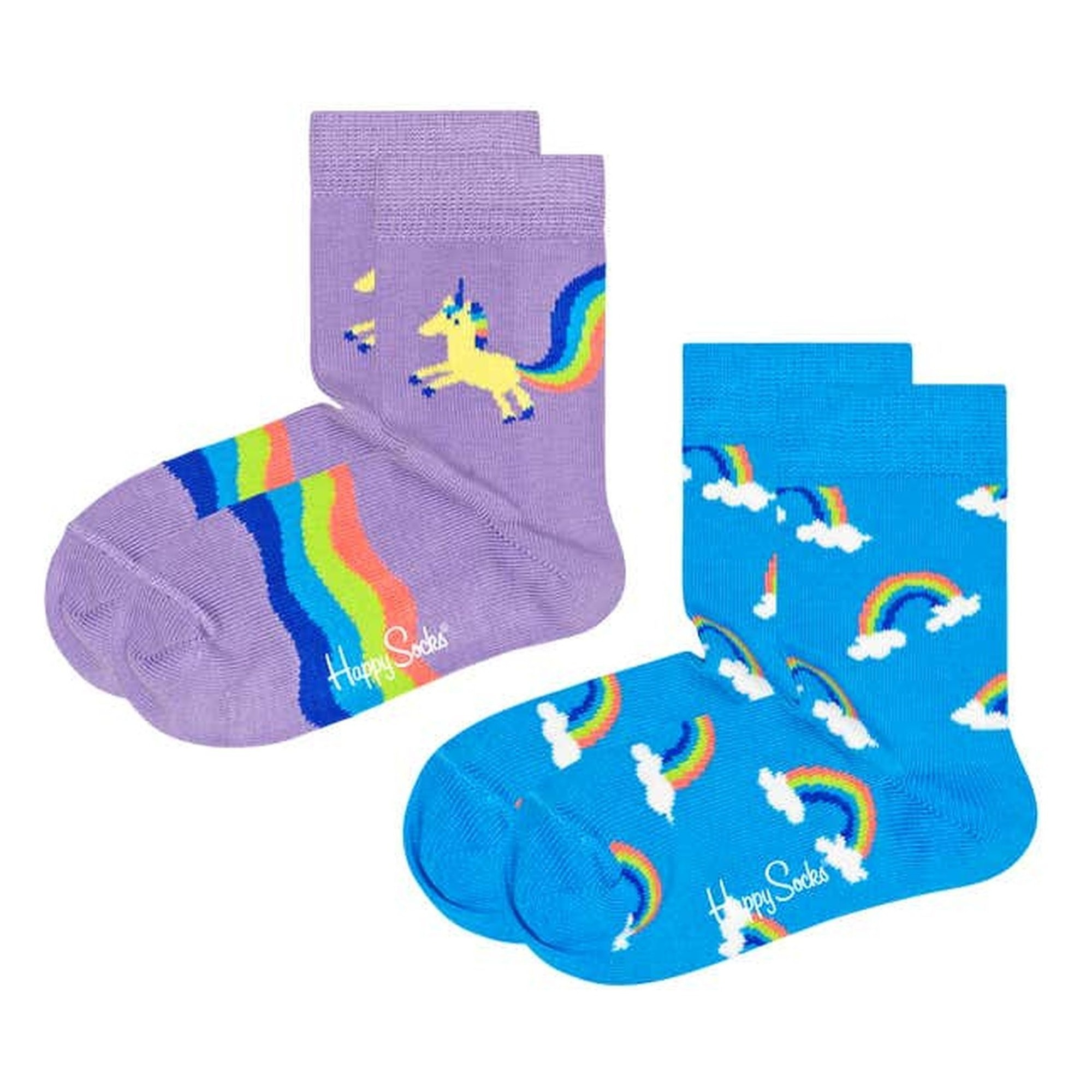 Calcetines 2-pack kids unicorn & rainbow
