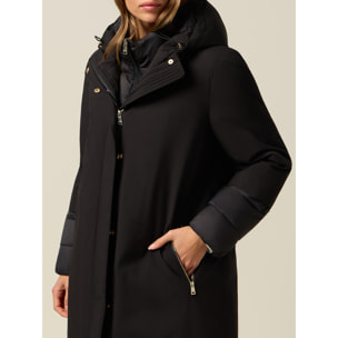 Oltre - Parka combinado - Negro