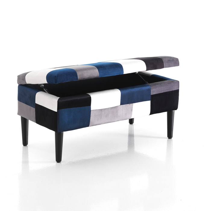 Tomasucci coffre à conteneur KALEIDOS BLUE Multicolore