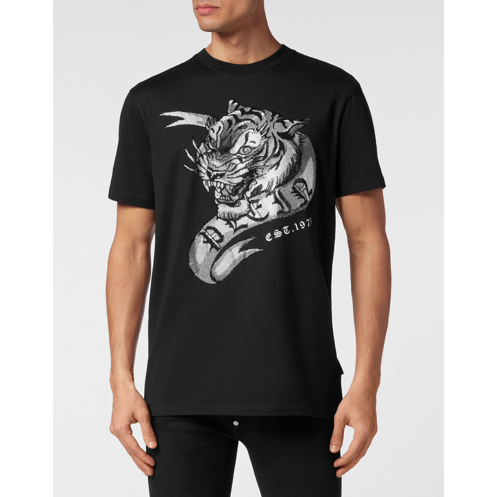 PHILIPP PLEIN T-shirt girocollo a maniche corte TATTOO