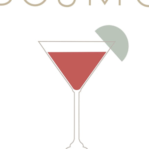 Affiche  pause cosmo Affiche sous cadre bois