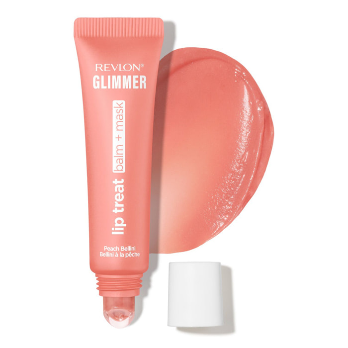 Glimmer Lip Treat Balm - Baume Lèvres et Masque de Nuit Hydratant 2-en-1 Fini Brillant 12ml
