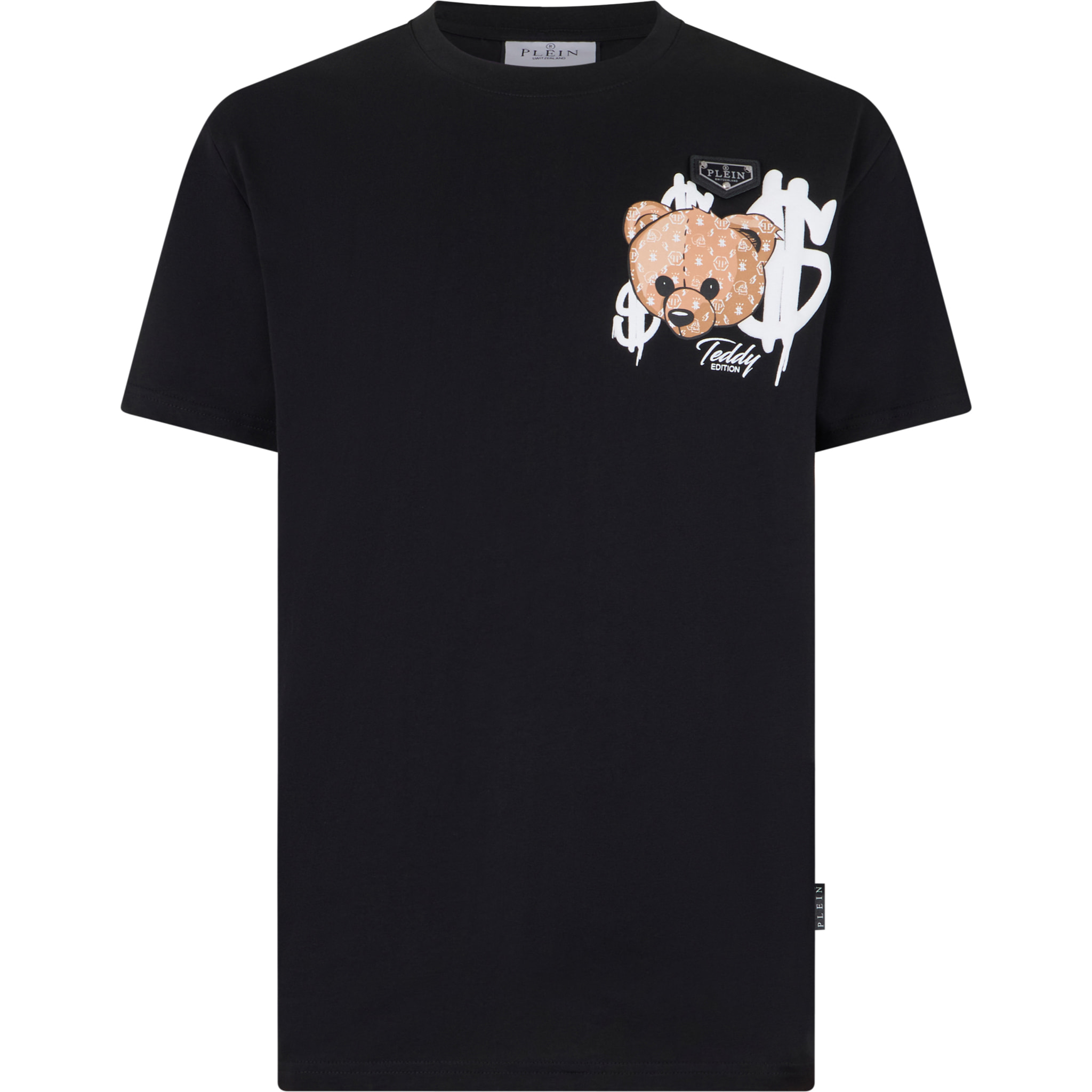 PHILIPP PLEIN Camiseta de cuello redondo y manga corta TEDDY
