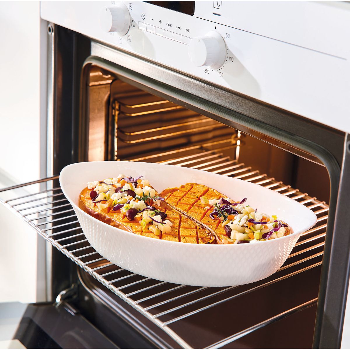 Piatto da forno 32 x 20 cm Smart Cuisine Wavy - Luminarc
