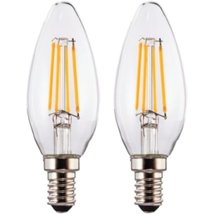 Ampoule LED connectée XAVAX LED E14 4W CLAS x2