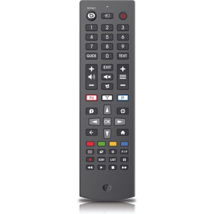 Télécommande ESSENTIELB de remplacement pour TV Philips