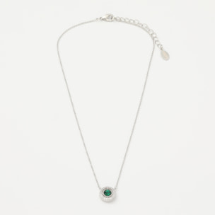 Collana U.S. Polo Assn. In metallo argentato