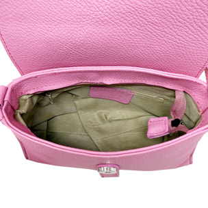 Borsetta a Tracolla Clutch in Vera Pelle Made in Italy