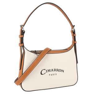 Bolso Bandolera Mujer Sint/Pu Cimarron Maddie Beige