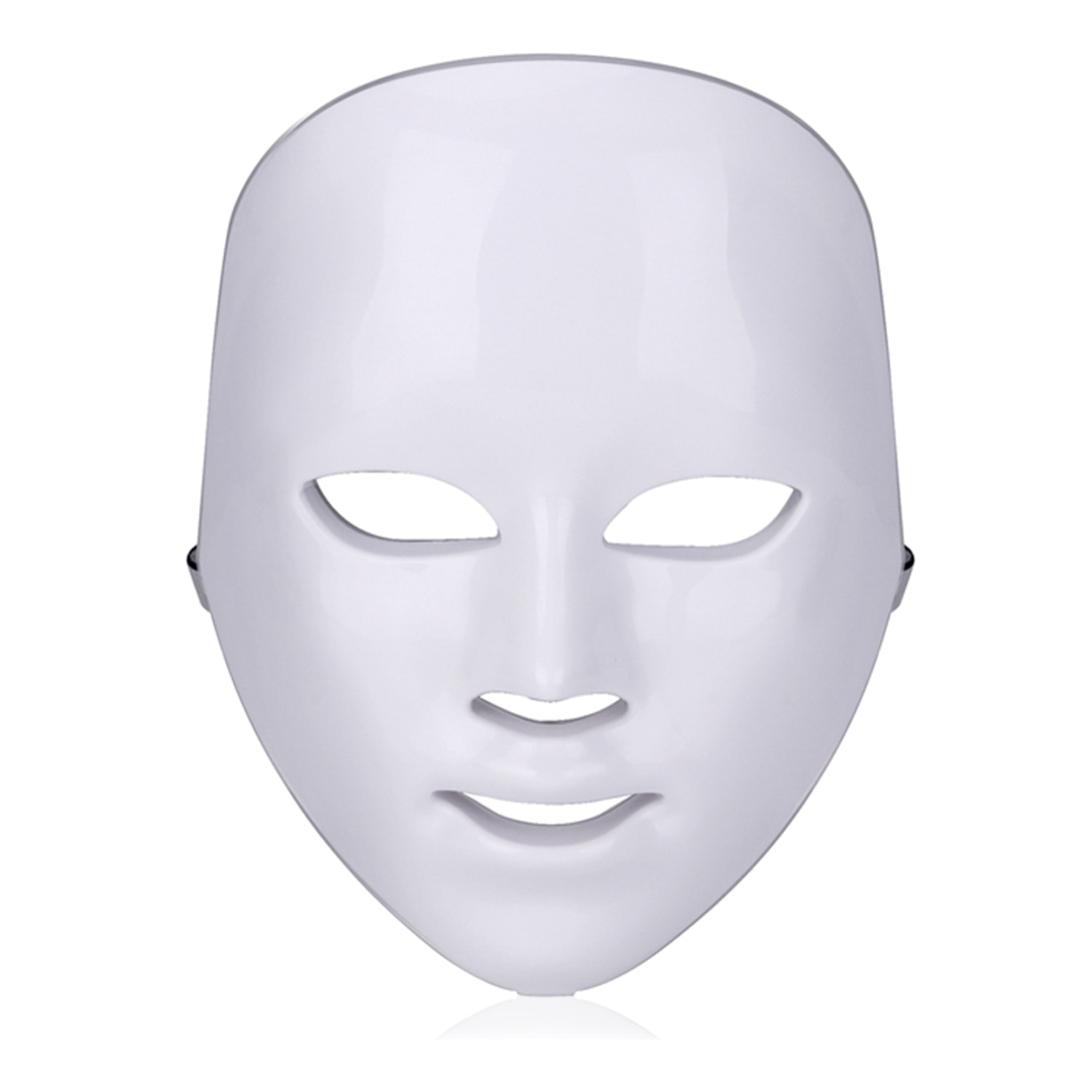 Máscara LED fotónica de siete colores. Cuidado facial, anti edad, rejuvenecimiento de la piel.