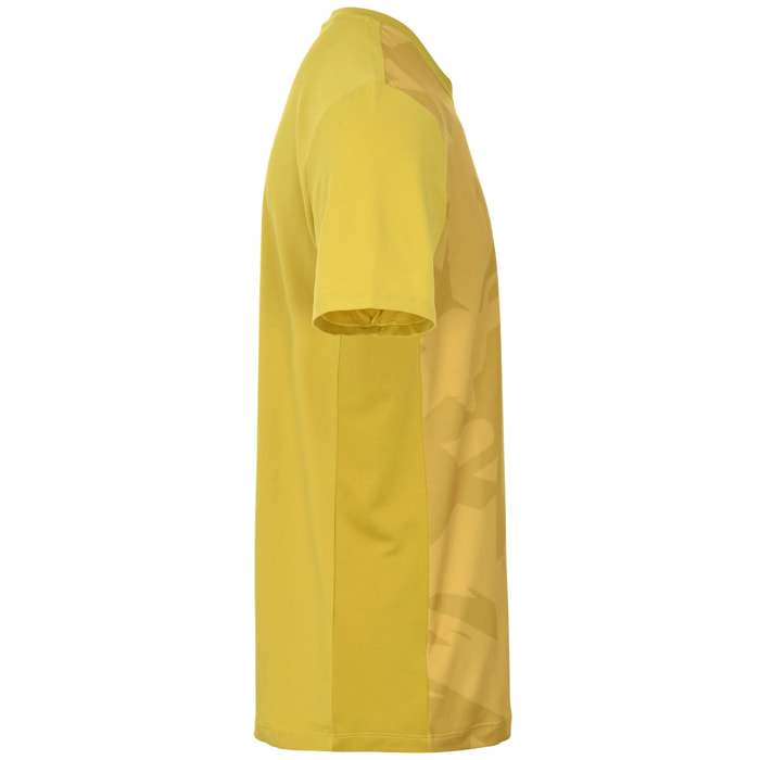 Briko - Maglie Gioco, Uomo, Giallo - Adventure Camo Jersey