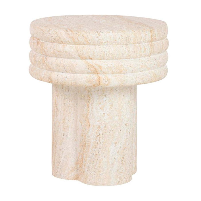 Mesa Auxiliar Marrón Sedit 37x37x42 Cm
