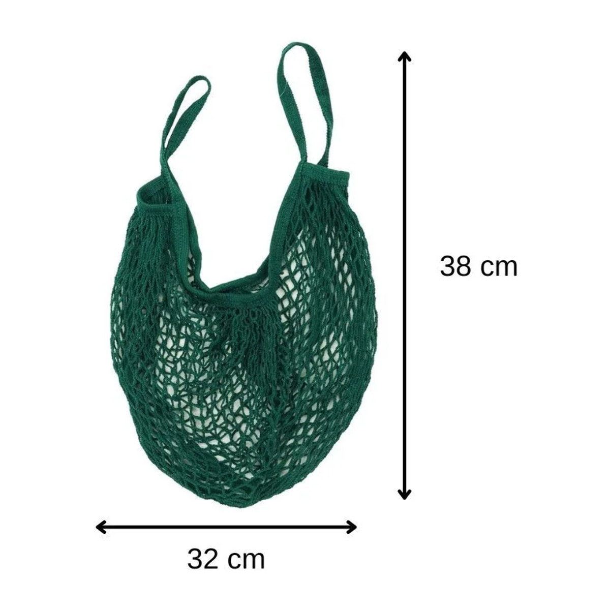 Lot de 3 sacs à provisions type filet de course Fackelmann Nature