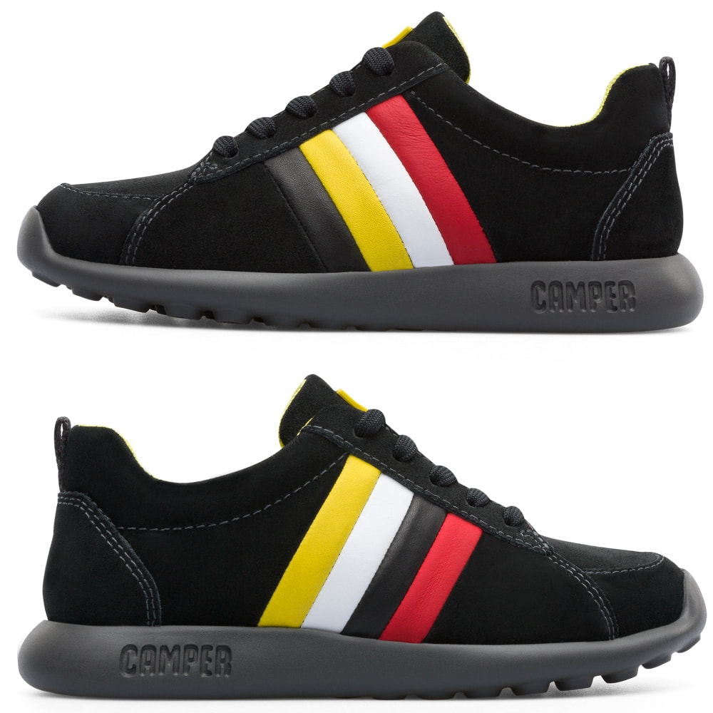 Camper Zapatillas Sneakers Niño Twins Negro