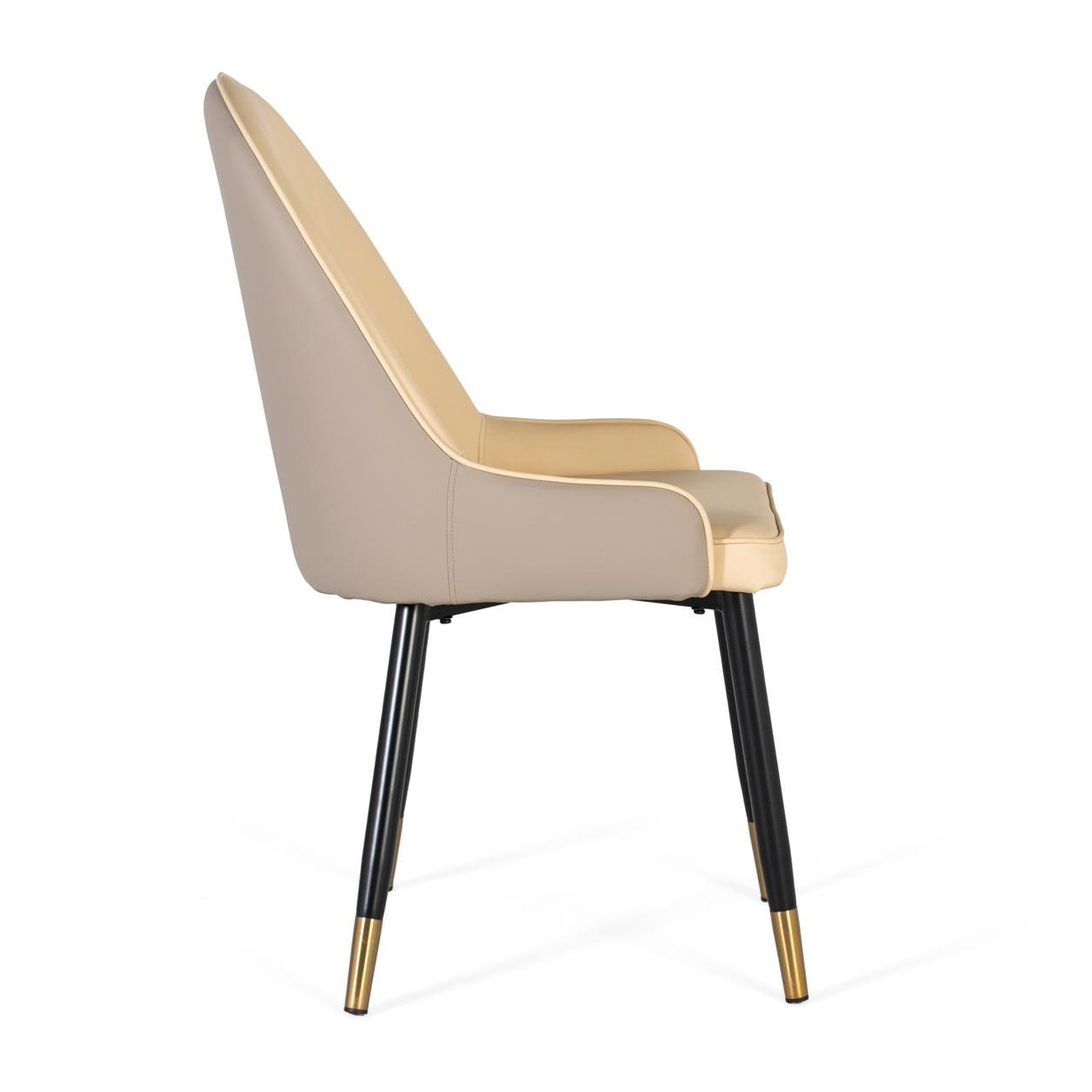 Silla de Tapizado Pu 50 Cm Estilo Contemporáneo