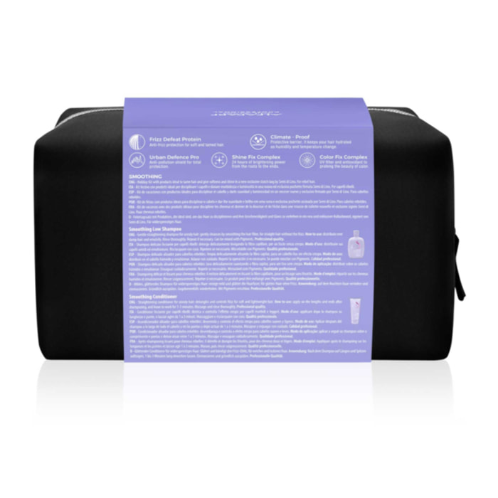 ALFAPARF MILANO Semi Di Lino Set Holiday Smoothing Shampoo 250ml + Conditioner 200ml