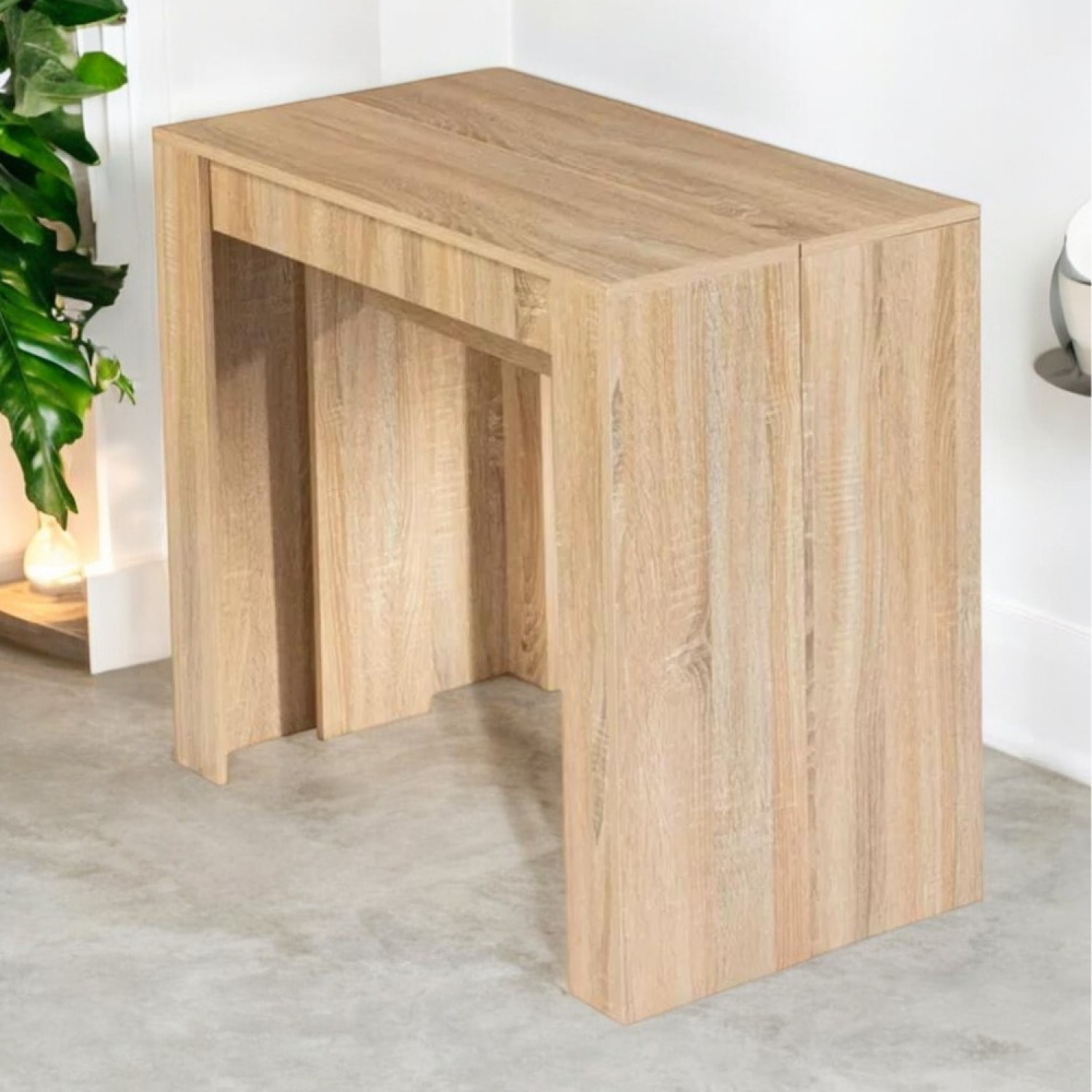CAIRE - Table console extensible en bois - 2,35 m
