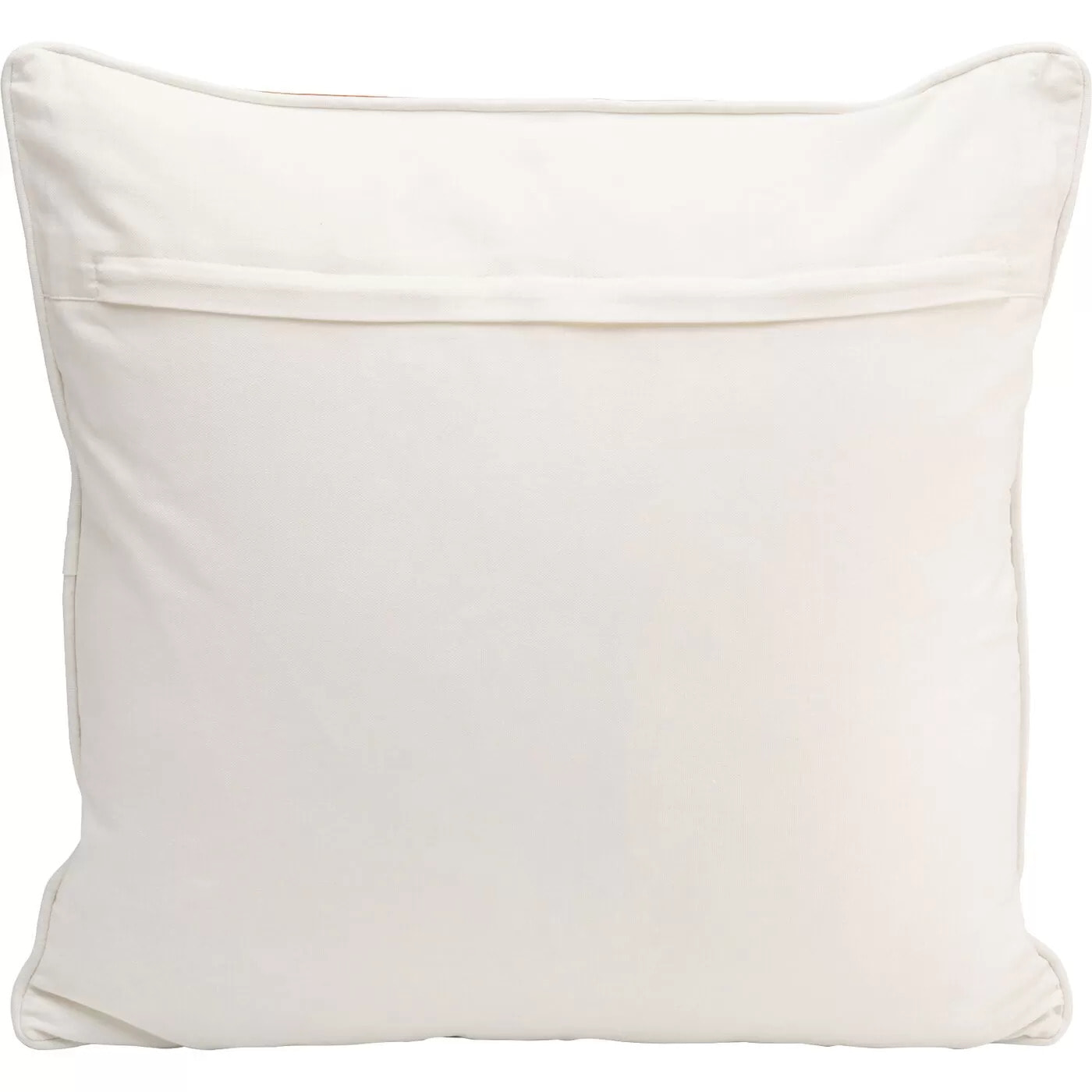 Coussin Arty orange et blanc Kare Design