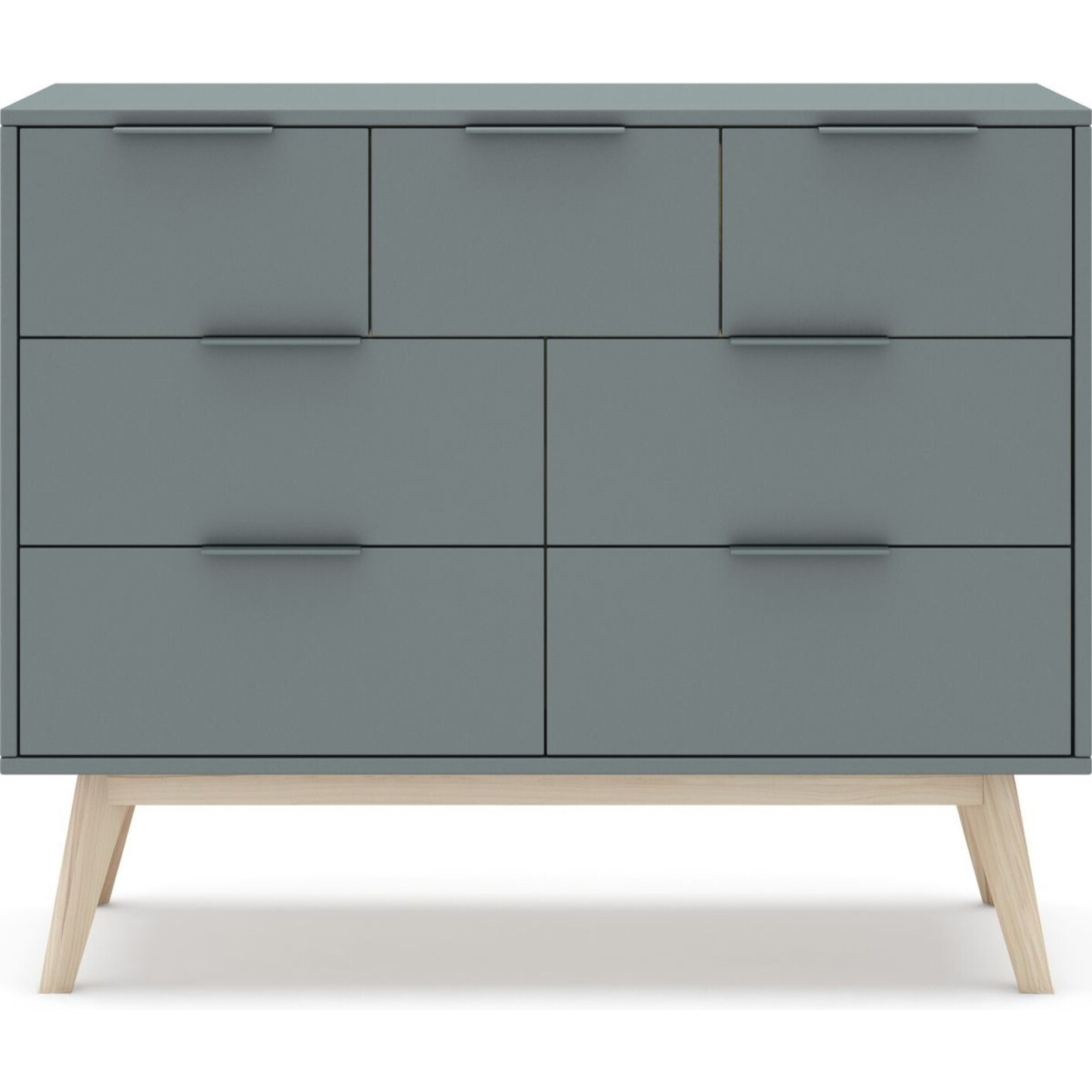 Commode 7 tiroirs en bois - PIERA