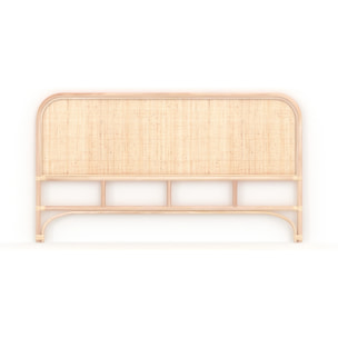 Tête de lit 160 cm en rotin naturel - Grace