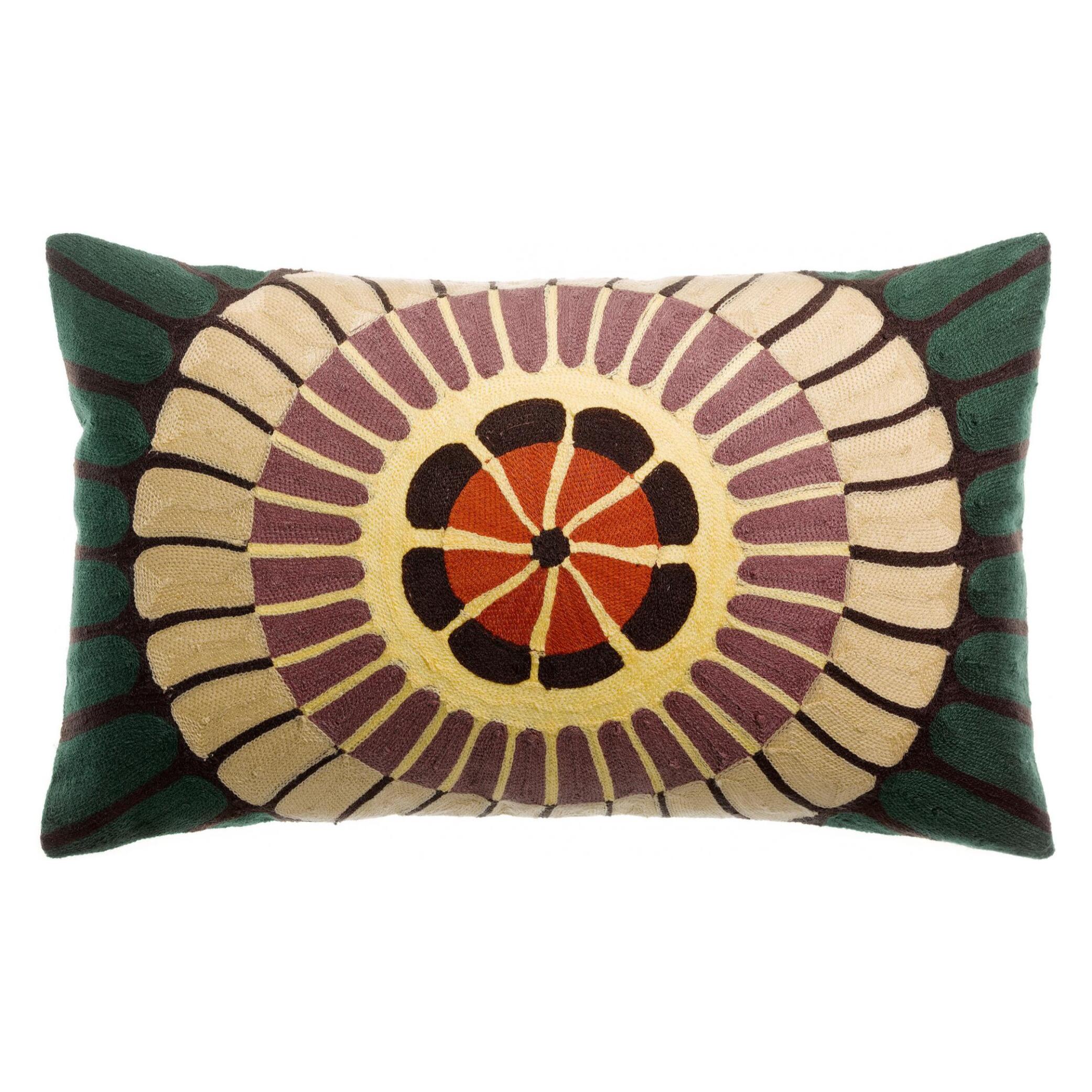 Coussin brodé Zeno