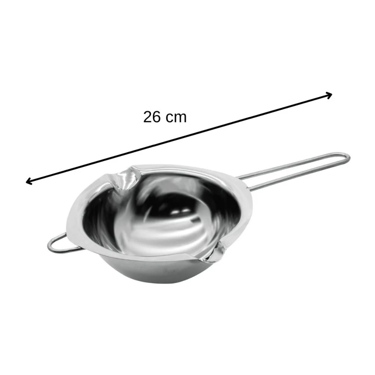 Ensemble de 2 Services à bain marie 26 cm pour chocolat Zenker