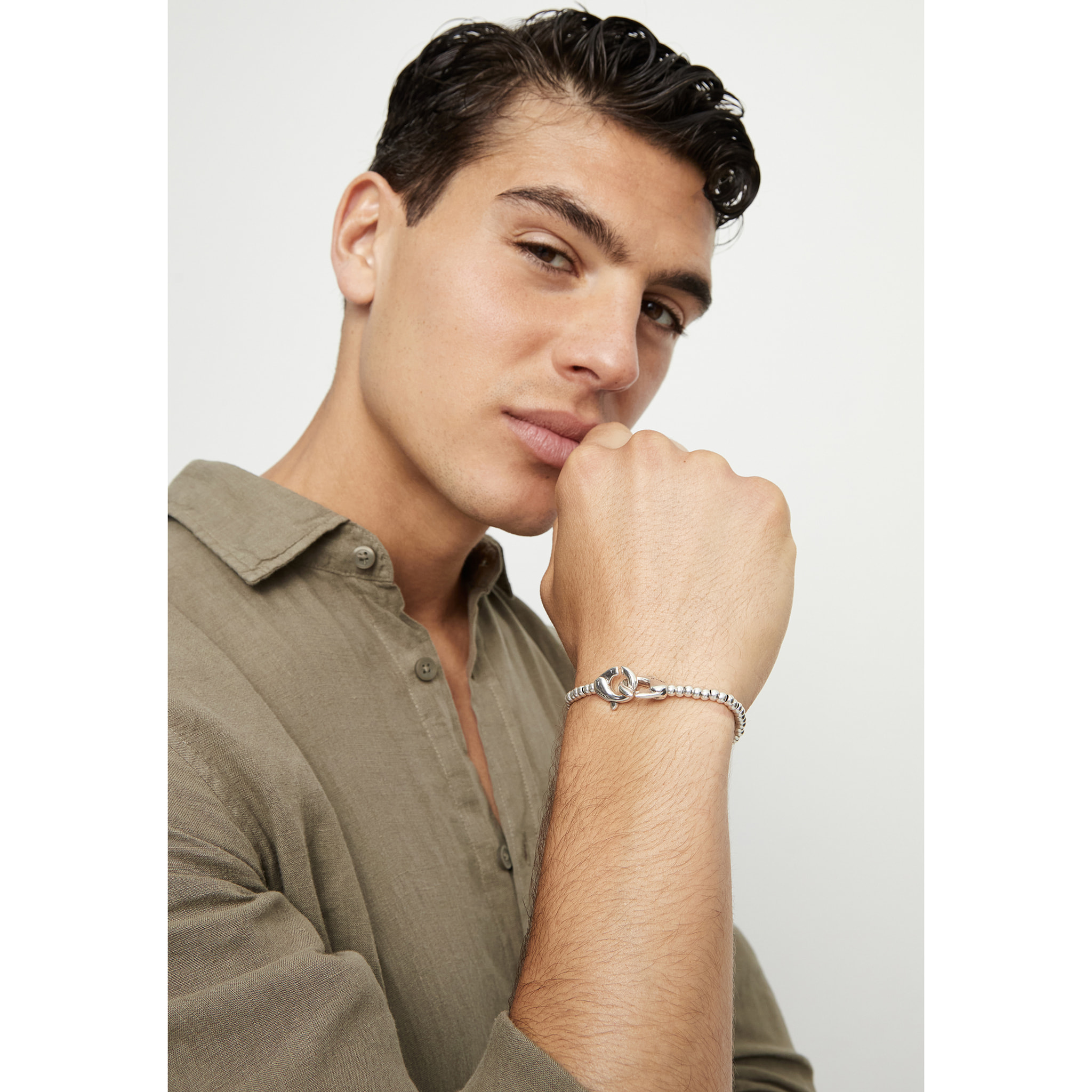 Pulsera SER INSEPARABLE PLATEADO M