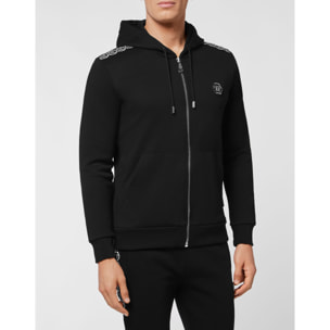 PHILIPP PLEIN Hooded Sweatjacket