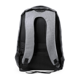 Mochila Antirrobo Conexión USB. Bolsillo Acolchado para Portátil y Tablet. Parte Trasera y Cintas Acolchadas