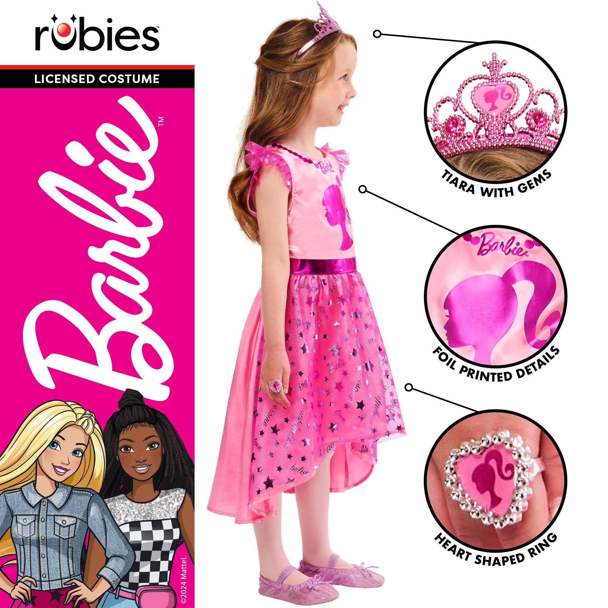 DISFRAZ BARBIE PRINCESS CON ACCES CAJA