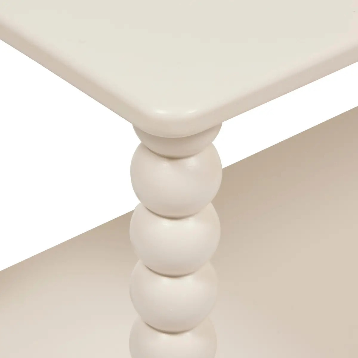 Etagère 3 niveaux Chamlo ivoire 75x34cm