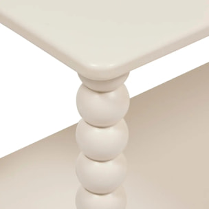 Etagère 3 niveaux Chamlo ivoire 75x34cm