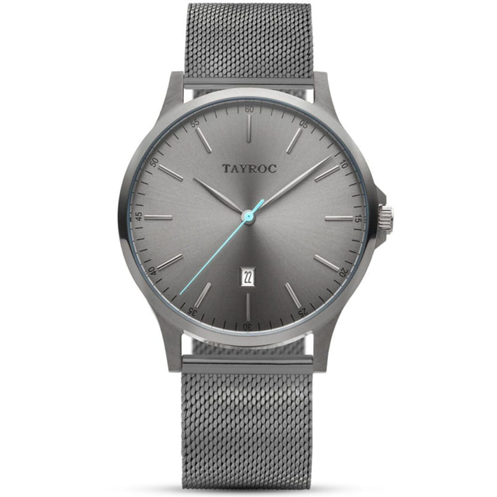 Reloj Tayroc TXM107 Hombre Analogico Cuarzo con Correa de Acero inoxidable