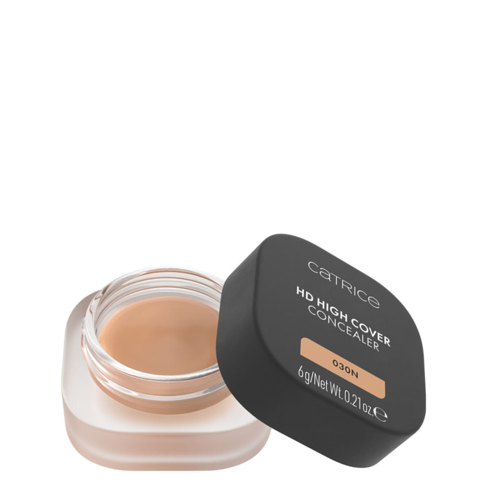 HD High Cover Concealer - Correcteur Formule Crémeuse Haute Couvrance Fini Mat