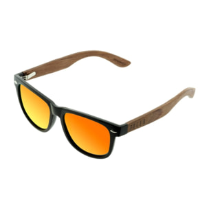 Gafas de Sol Feler 1501M-5 - RED Polarizadas de Madera Unisex 53 mm