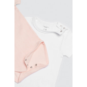 Tutina rosa a maniche lunghe per neonati Ocean Tales