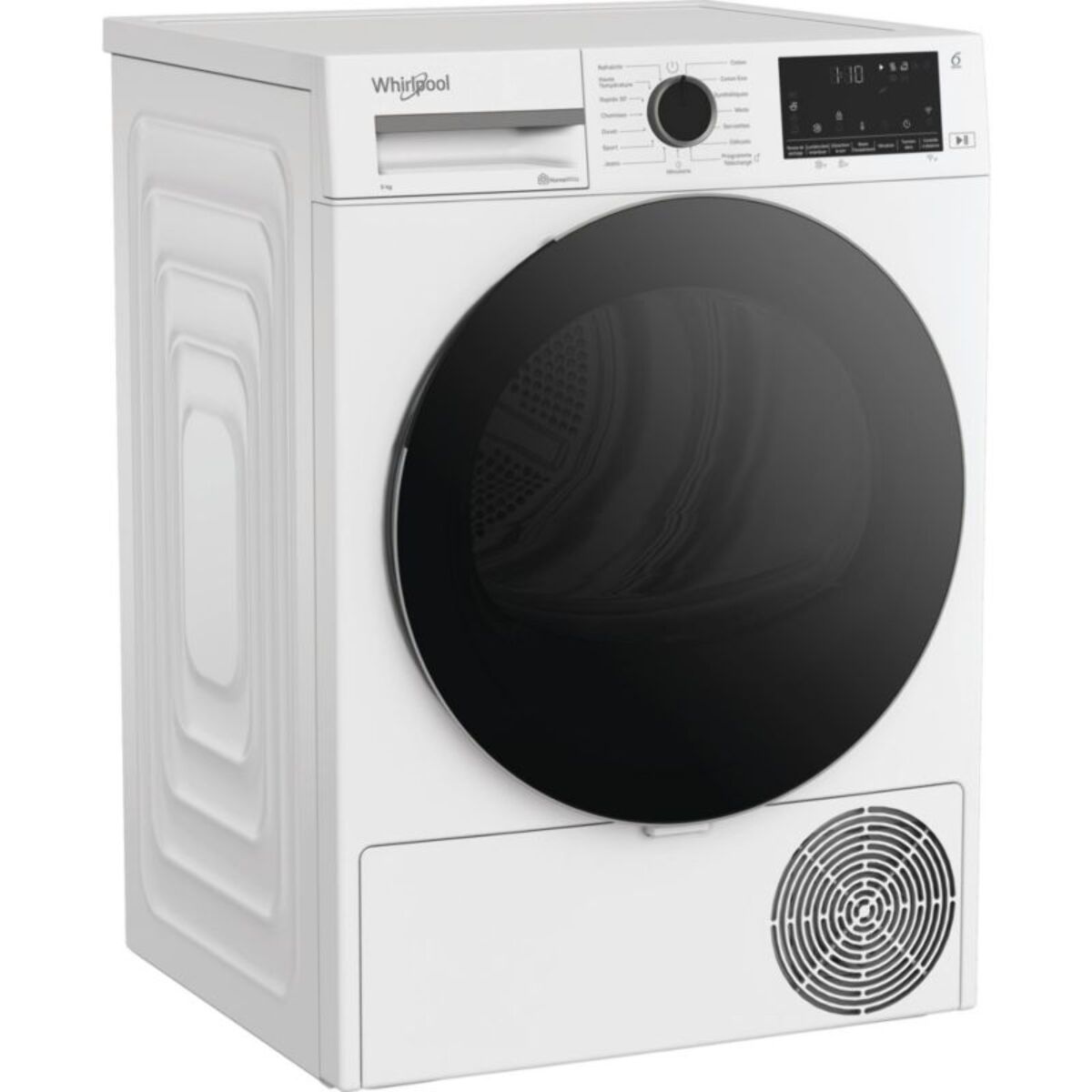 Sèche linge pompe à chaleur WHIRLPOOL CWD93MWBSFRX