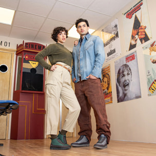 Botines 1585 NYLON DENIM/ONTARIO color Denim