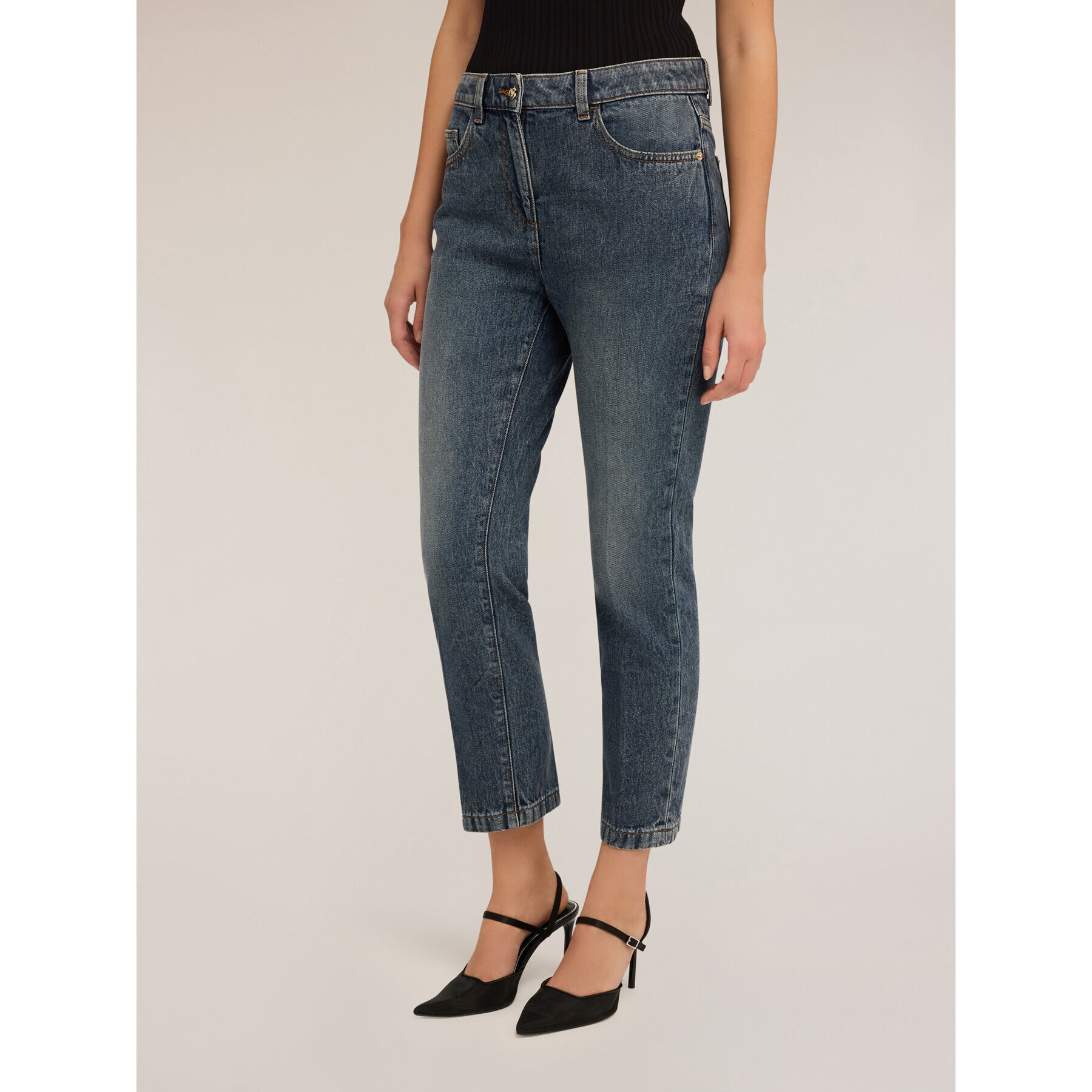 Motivi - Jeans carrot Rianne - Blu