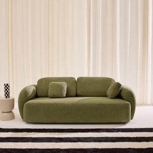 Canapé 3 places tissu chenille  CLOUD