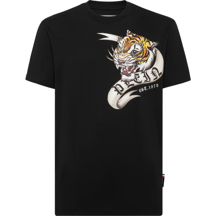 PHILIPP PLEIN T-Shirt Round Neck TATTOO