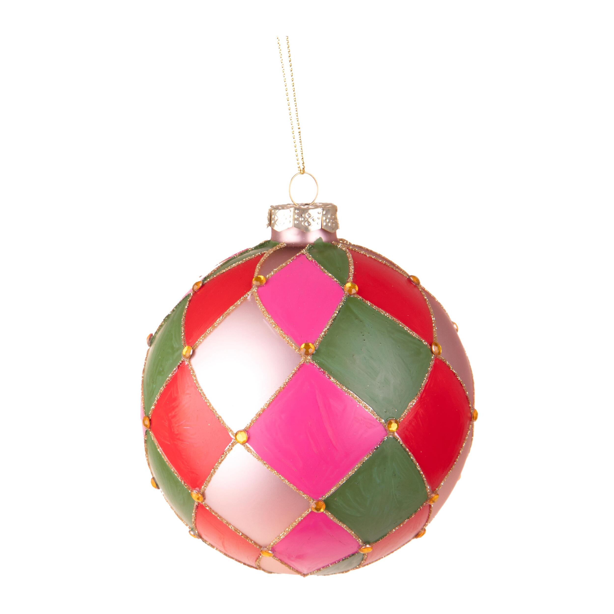 Sfera Carosello Natale - Pezzi 4 - Colore Multicolore - 10x10Hx10cm - Bianchi Dino