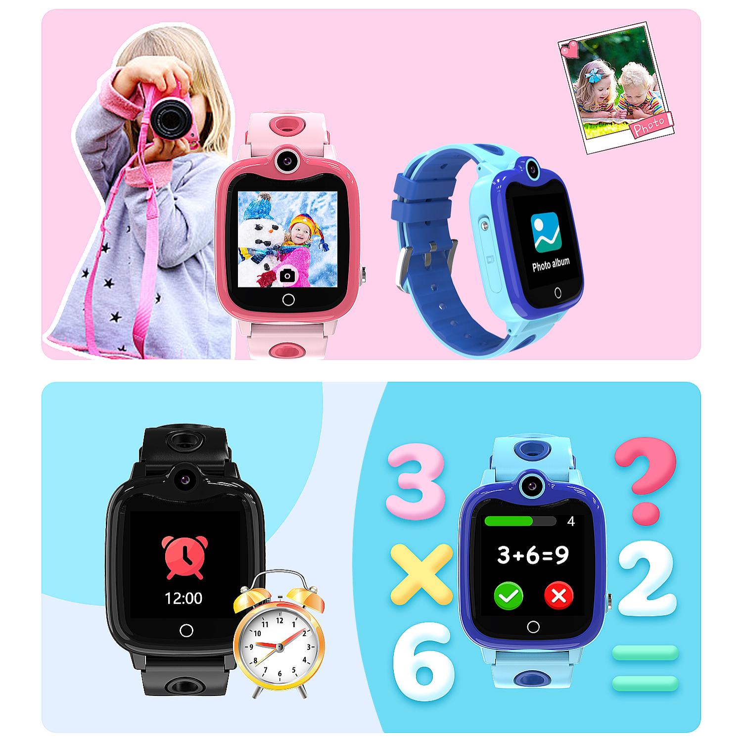 Smartwatch GPS localizador DS06 para niños. Intercomunicador, area de seguridad, comunicación de 2 vías.