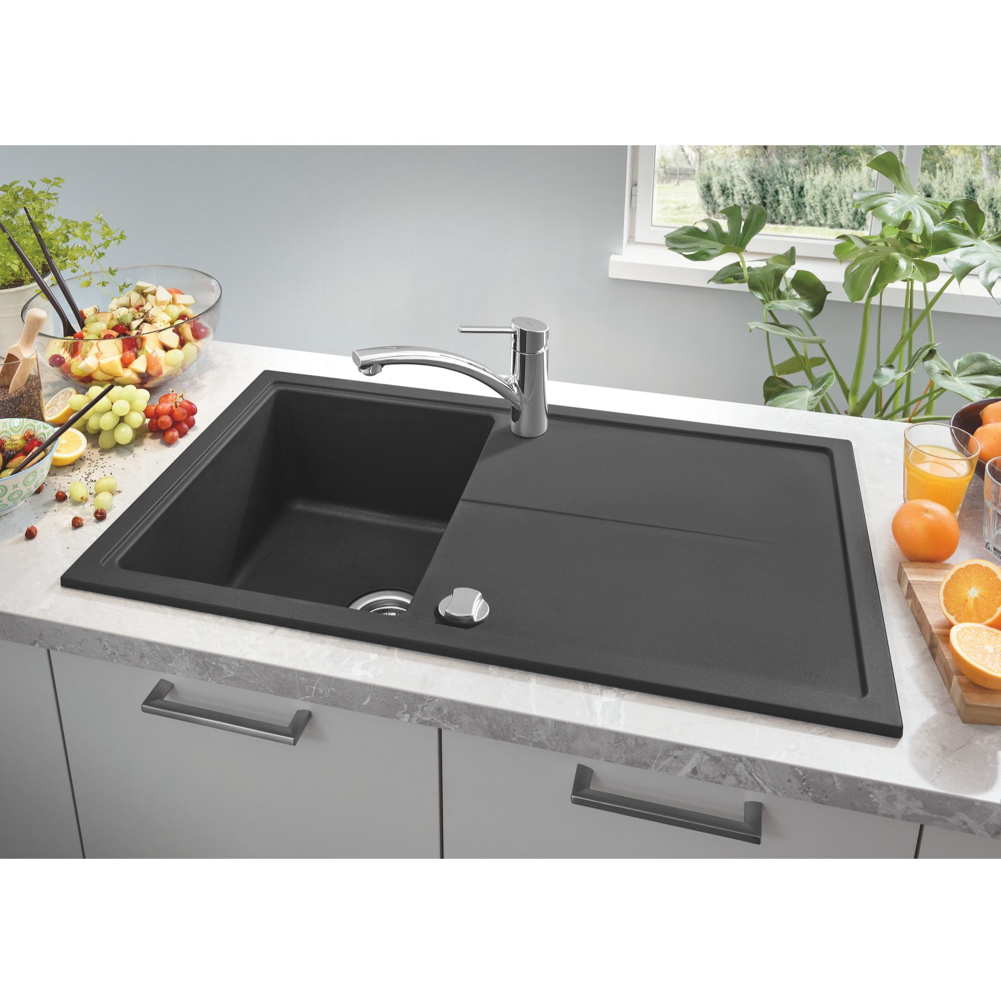 GROHE Swift Mitigeur monocommande Evier Chromé